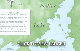 Pedlar Lake Outpost Map